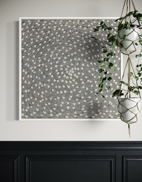 Big Sardines | Framed Giclee Print on Canvas